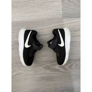 Nike 6 Toddler Tanjun TD Black & White Sneakers Shoes